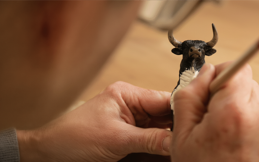 Del campo al taller: capturando la mirada del toro