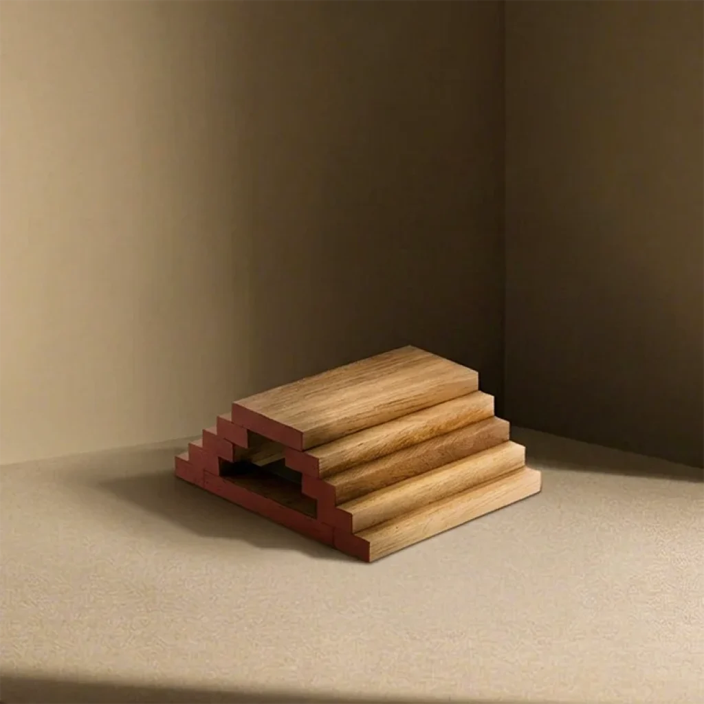 Piramide para toros miniatura artesanal