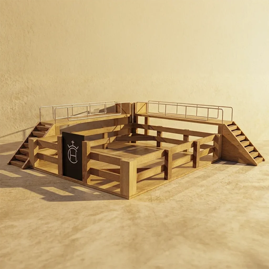 Plaza de vacas miniatura