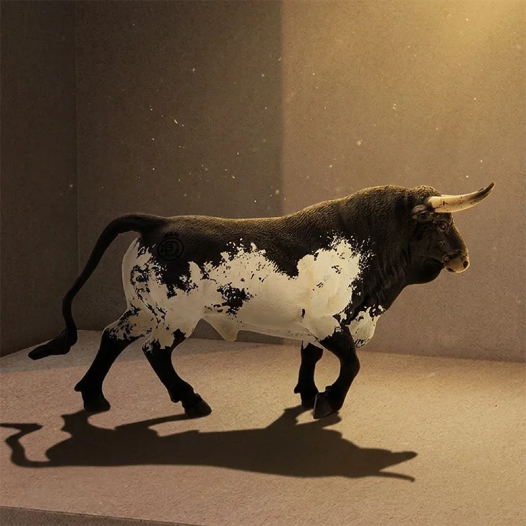 Toro bravo burraco miniatura