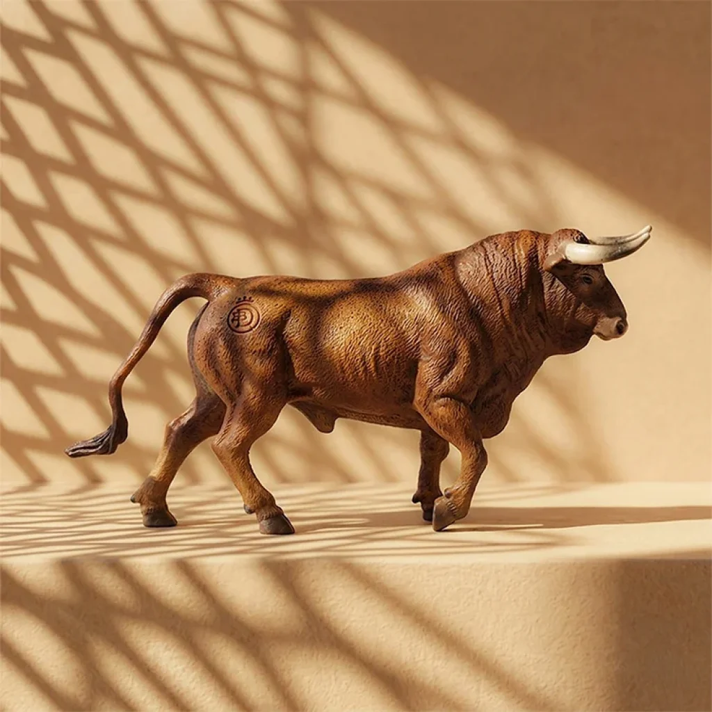 Toro bravo colorado miniatura