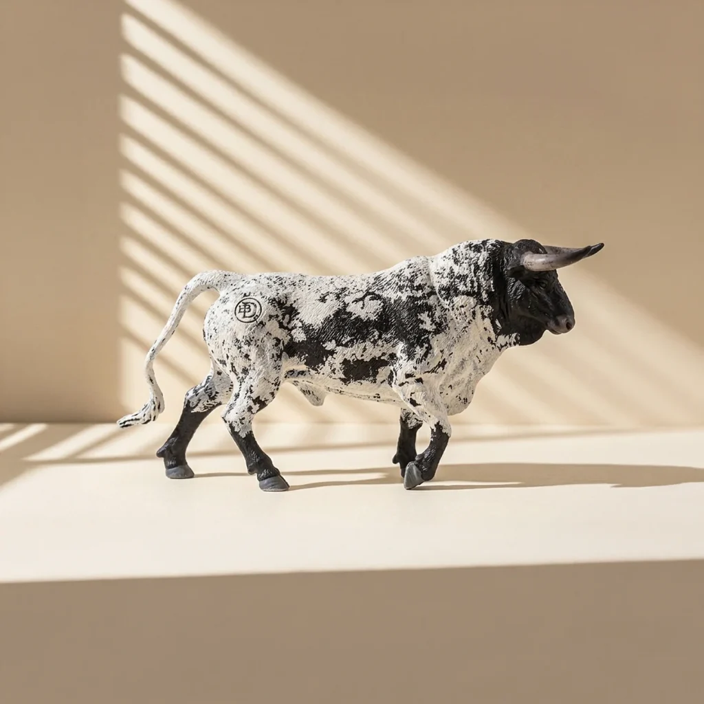 Toro bravo ensabanado capirote miniatura